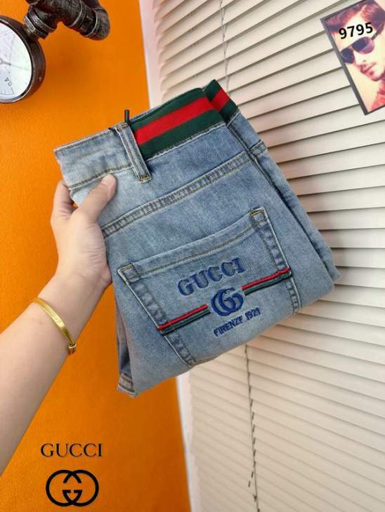 Picture of Gucci Jeans Short _SKUGuccisz29-4025tr1410471
